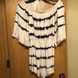 Off the shoulder romper